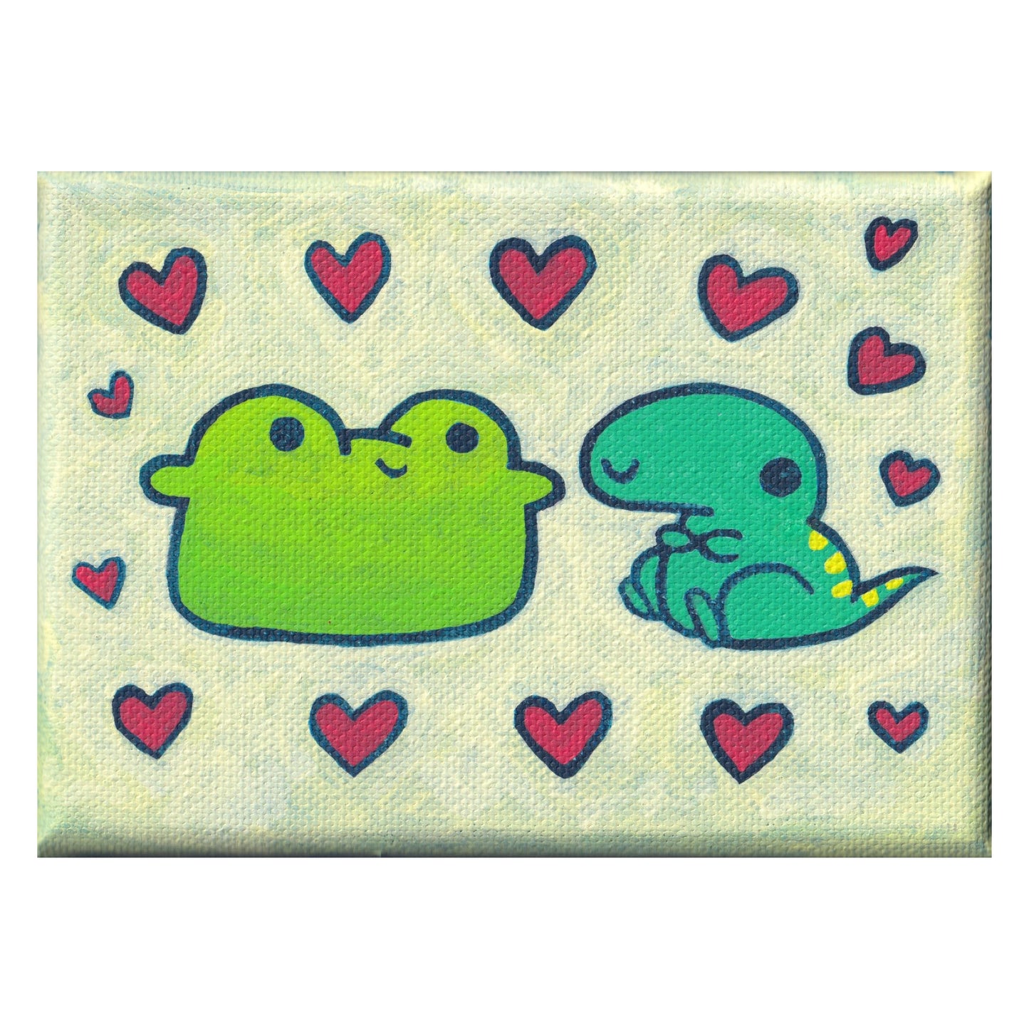 soup frog & baby dino