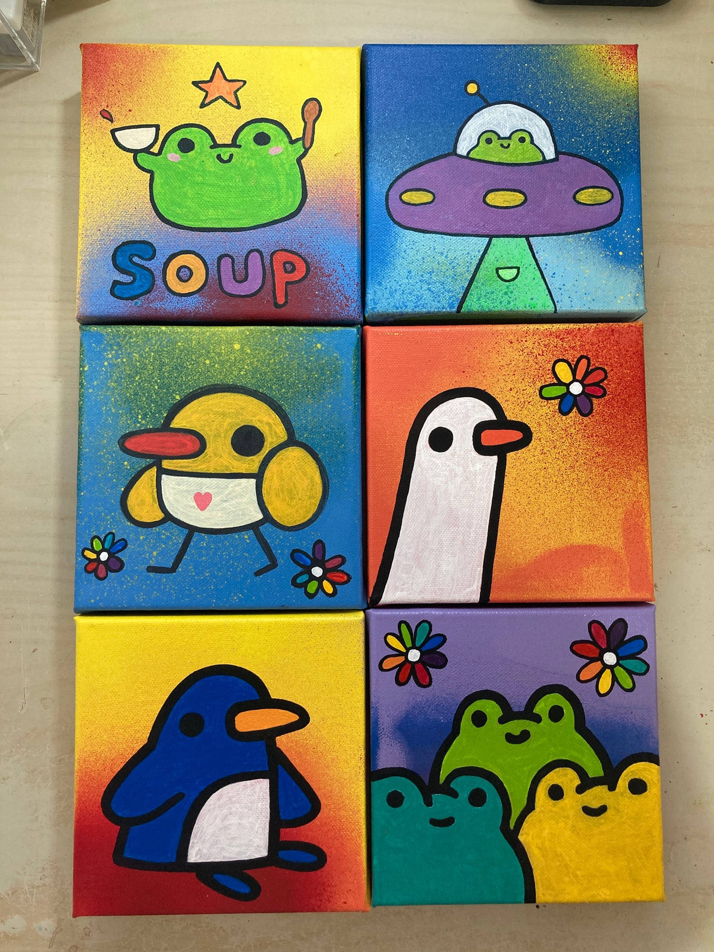 Soup Frog With Star