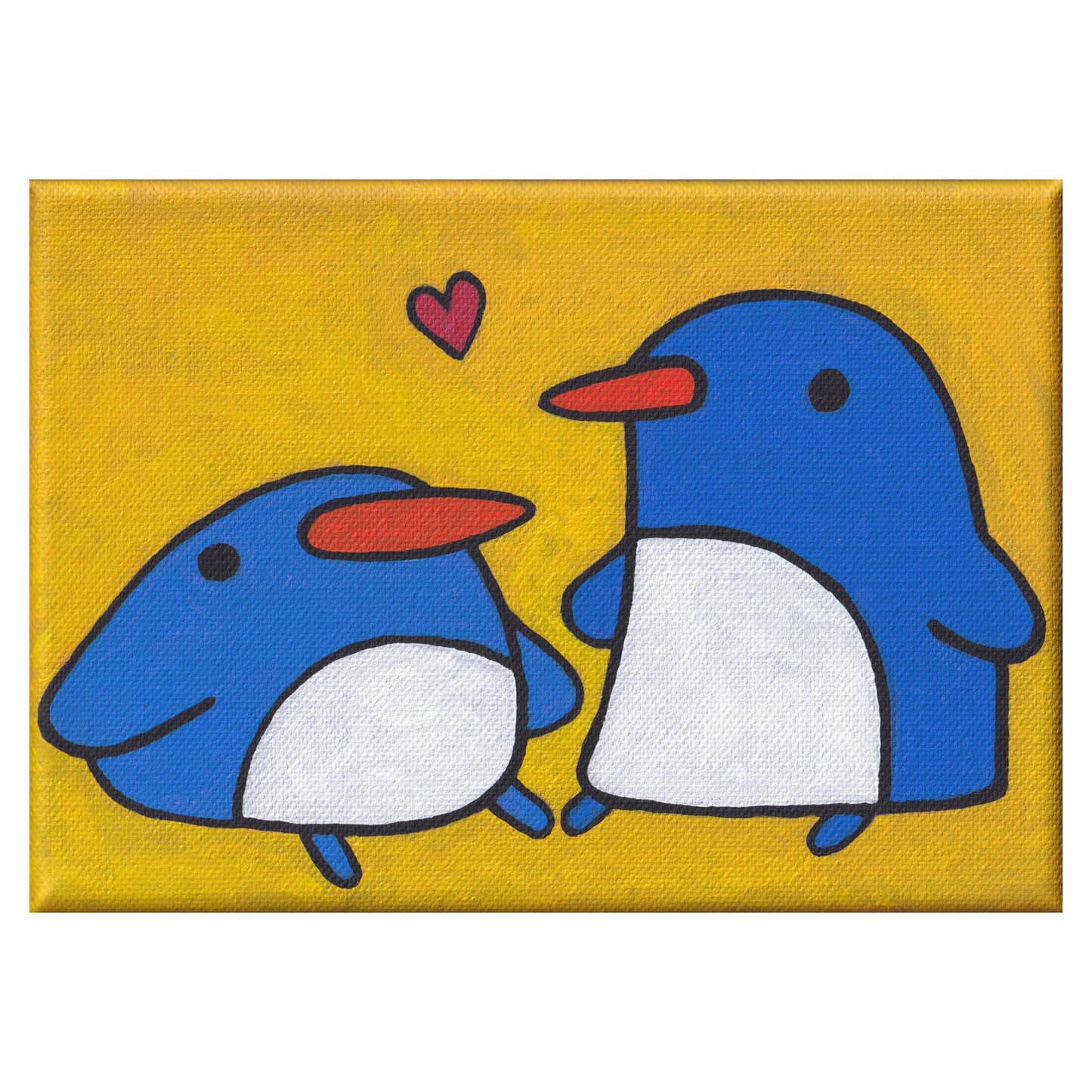 penguins in love