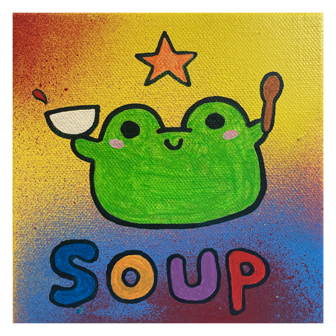 Soup Frog With Star