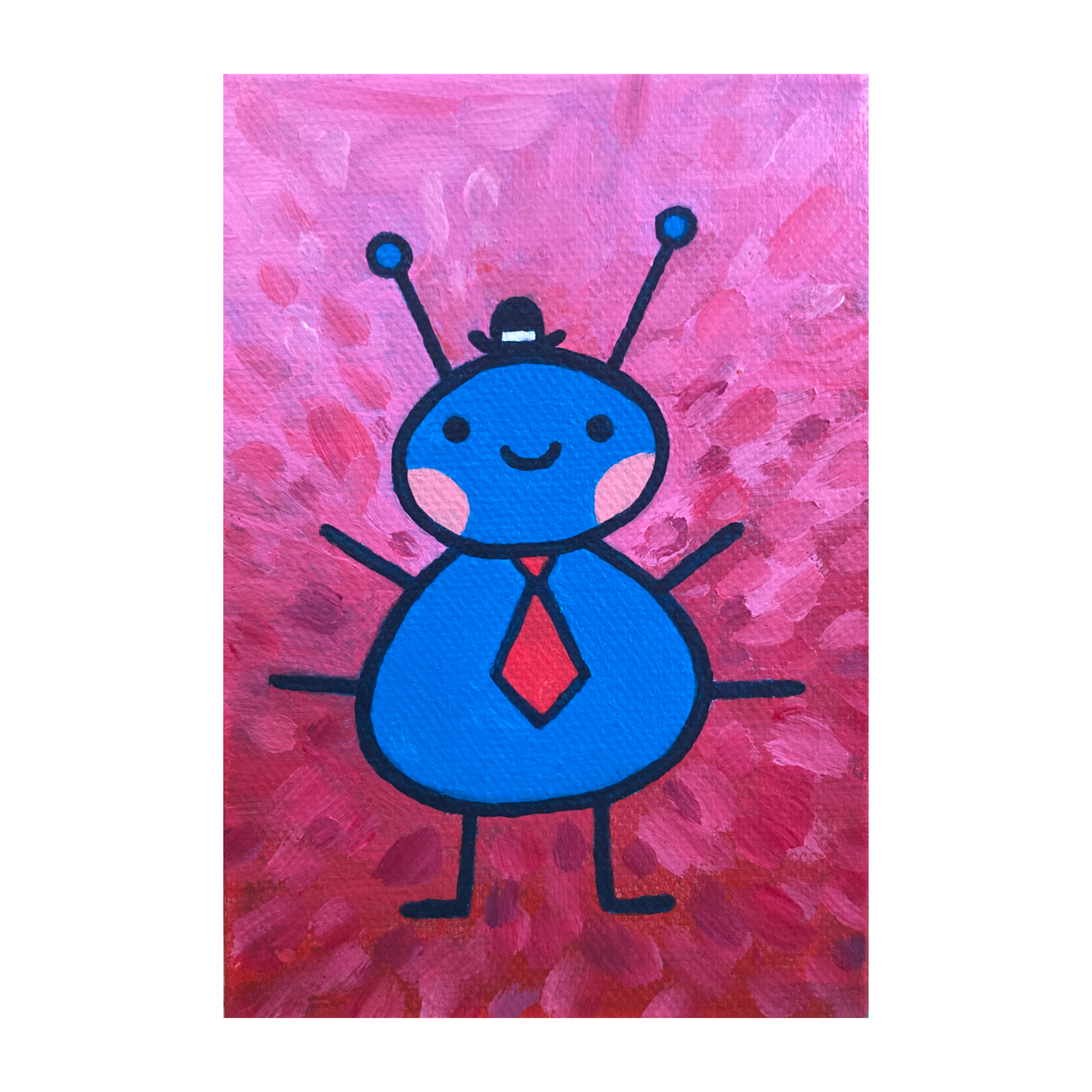 Detective Beetle Painting