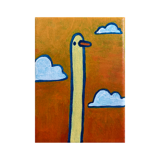 Long Goose Painting