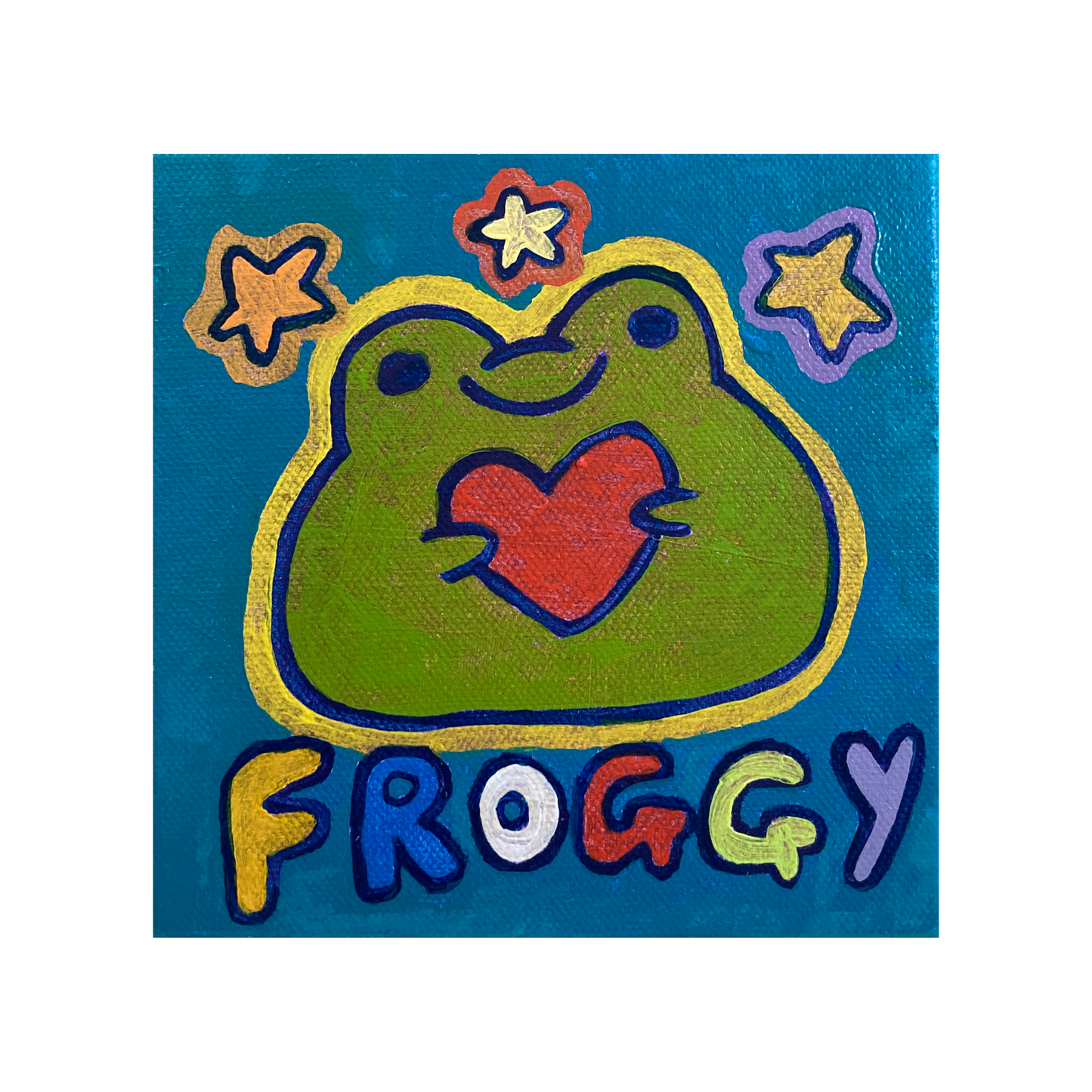 Froggy Painting