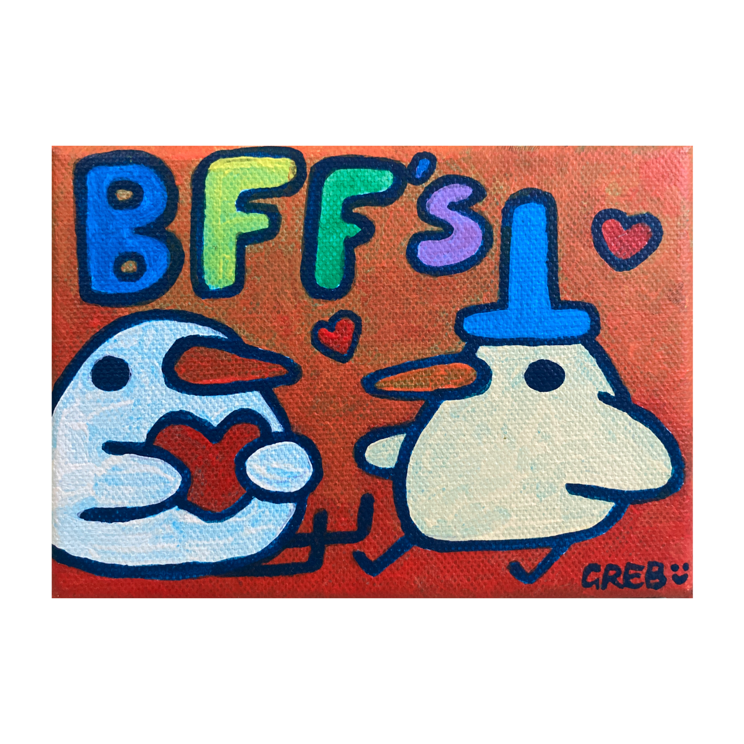 BFF's Painting