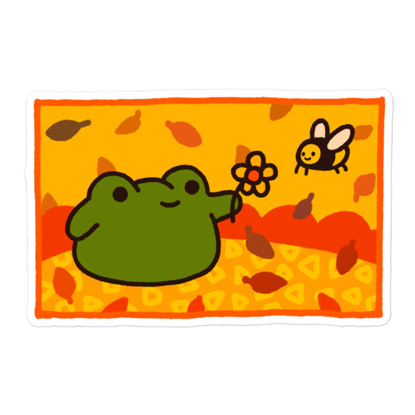 Soup frog and bee